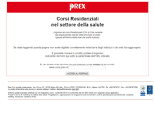 Tablet Screenshot of corsi.prex.it